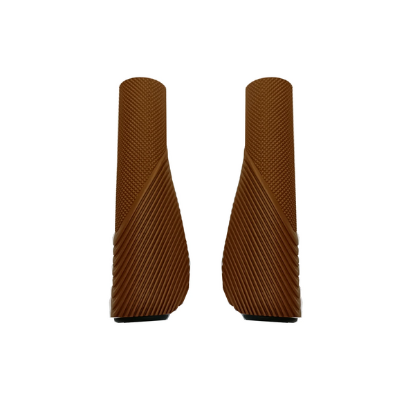 FALKX Brown Tone handvatten, bruin. Lengte 135/135mm (werkplaatsverpakking) - AE-trading