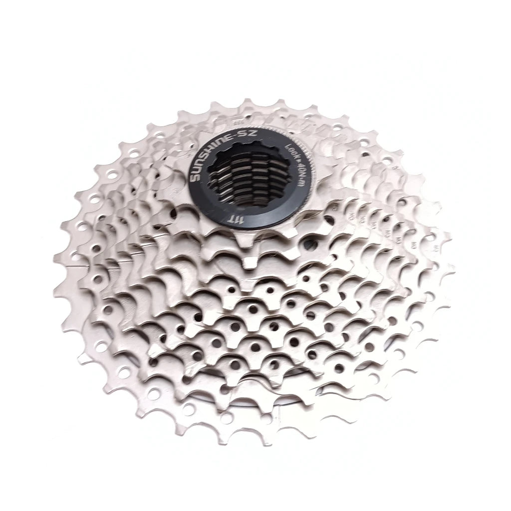 Sunshine 11-speed Cassette 11-36 Zilver voor Fietsen AE-trading