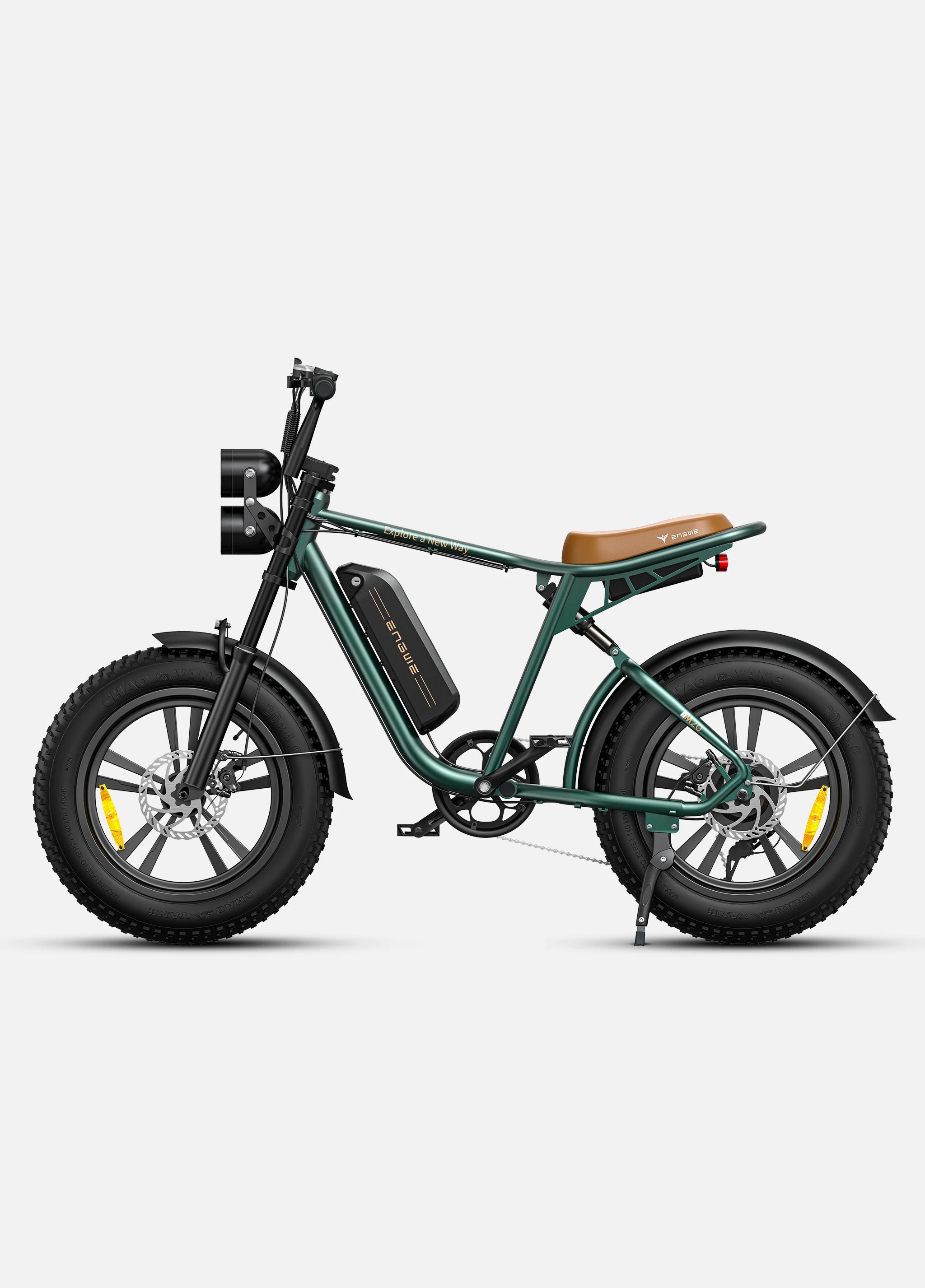 Engwe M20 - Fatbike - Wit - 13 Ah - Elektrische Fiets AE-trading