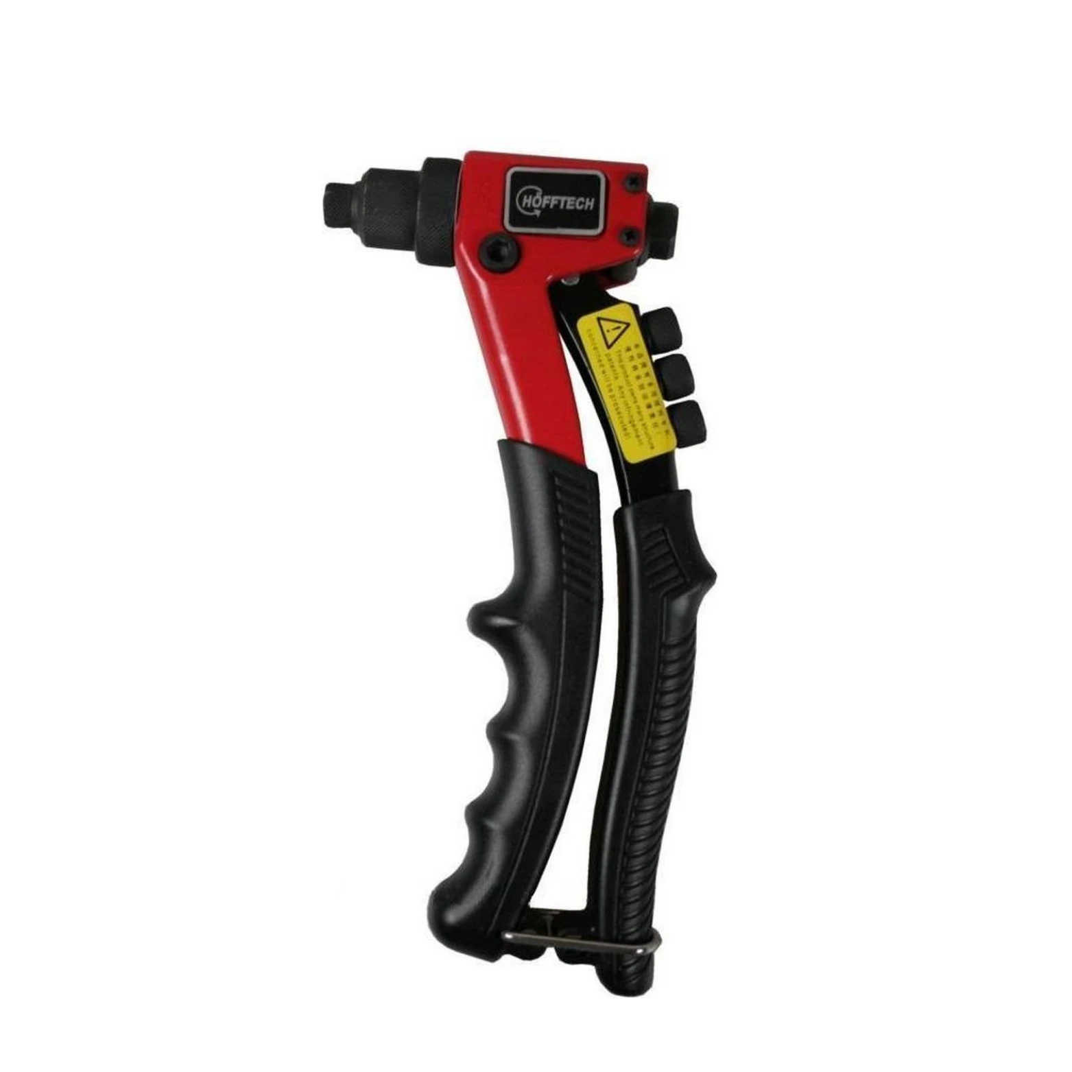Höfftech Popnageltang, met 4 verwisselbare adapters: 2,4mm, 3,2mm, 4,0mm, 4,8mm (hangverpakking) - AE-trading