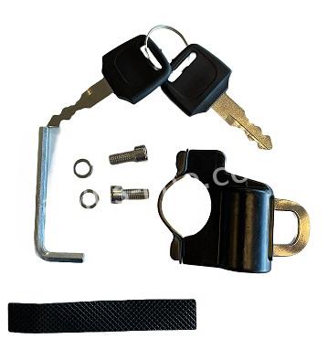 Helmslot Aplus Met Stuurmontage Scooter / E Bike/Kickscooter - AE-trading