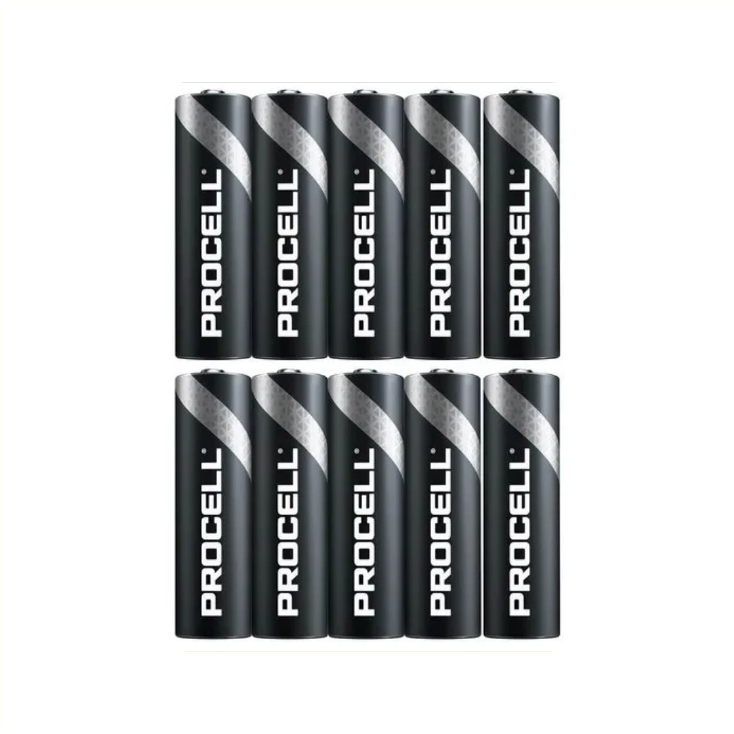 Duracell Procell AA Alkaline Batterijen, 10 Pack (Professionele Verpakking) AE-trading