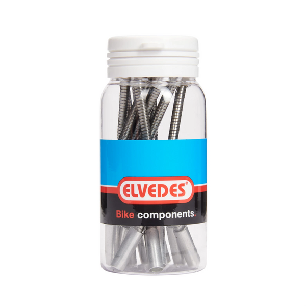 Elvedes v-brake bocht flex, RVS 10 stuks in pot - AE-trading