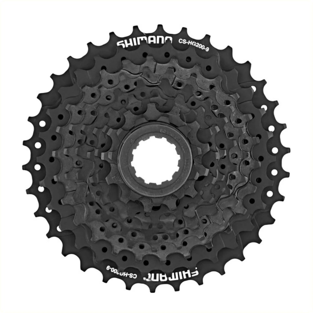 Shimano 9-speed CS-HG200 Cassette 11-34 voor Veelzijdig Schakelen AE-trading