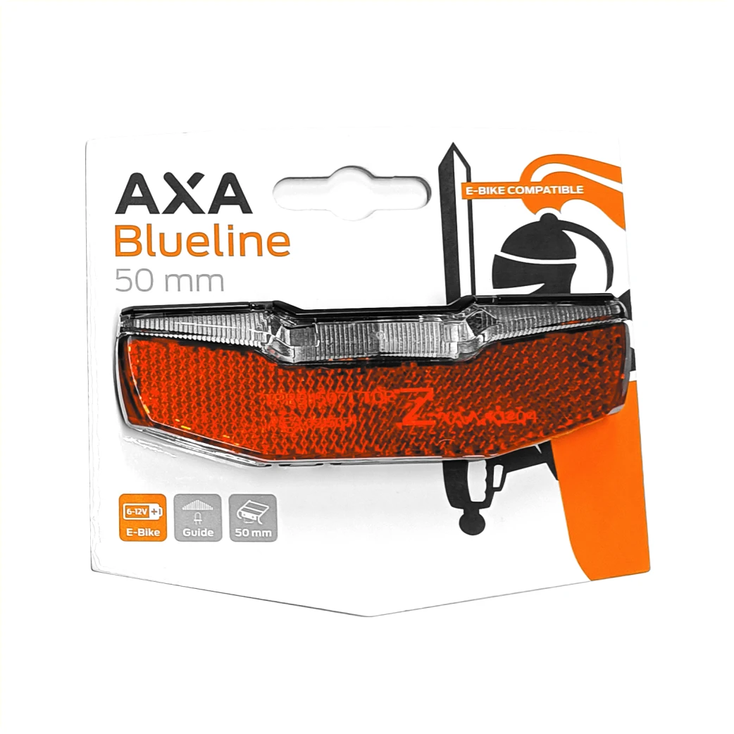 Axa Blueline Steady LED achterlicht, montage 50mm. 6-12V E-Bike (hangverpakking) - AE-trading