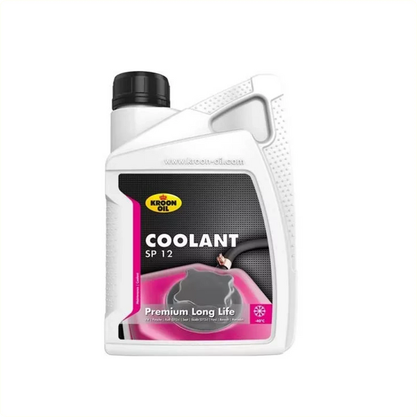 Kroon-Oil SP 12 Koelvloeistof, Premium Long Life (roze) 1 Liter - AE-trading