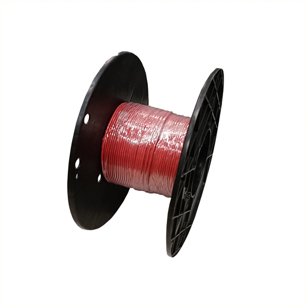 Bofix Elektra/verlichting snoer 1mm 30m. rood - AE-trading