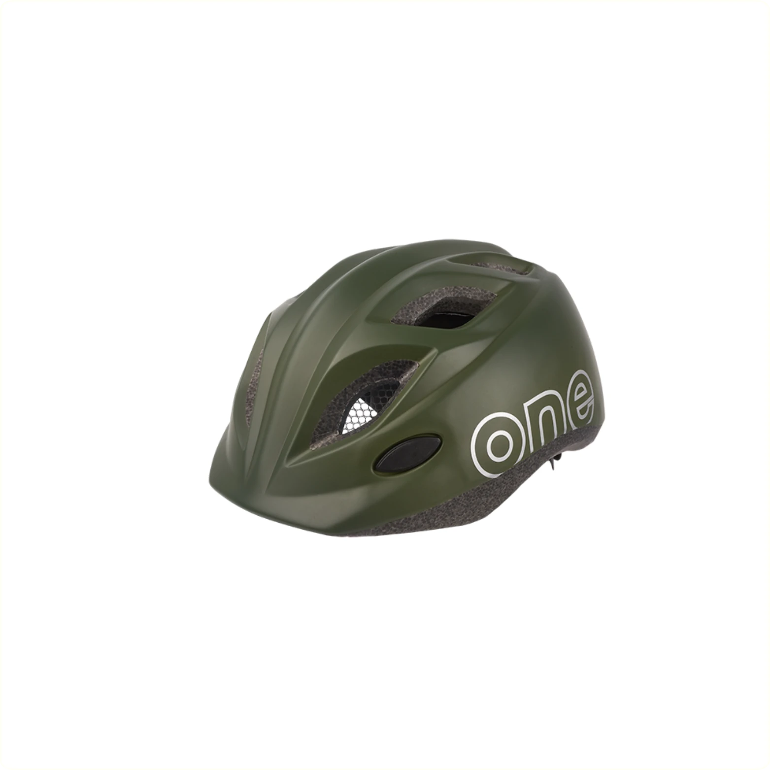 Bobike kinderhelm One Plus. maat: XS 48-52 cm, kleur: Olive Green AE-trading