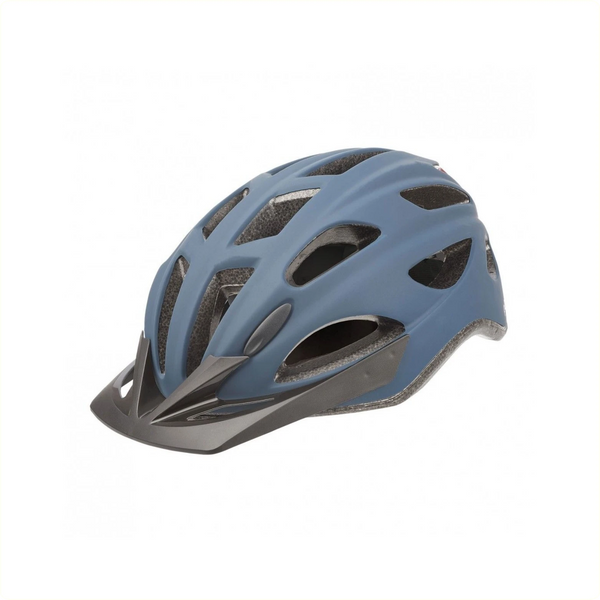 Polisport City' Go Helm. maat: M (54/59 cm), kleur: Denim matte. Voorzien van rood led achterlicht. - AE-trading