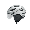 Abus helm Pedelec 2.0 ACE L (56-62) Met vizier, oorkappen. Magnetische fidlock sluiting en regenhoes. Ponytail-compatible.  NTA goedgekeurd voor snorscooter en speed pedelecs, pearl white AE-trading