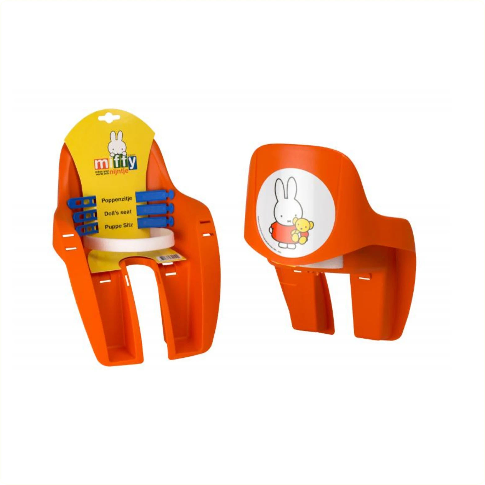Poppenzitje Nijntje oranje - AE-trading