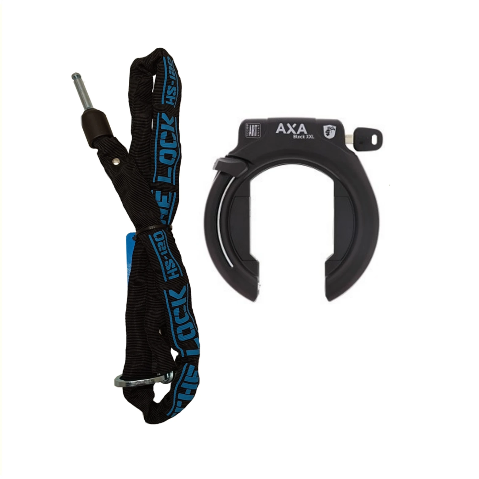 AXA Defender frameslot met insteekketting 140 cm - Combi Set AE-trading