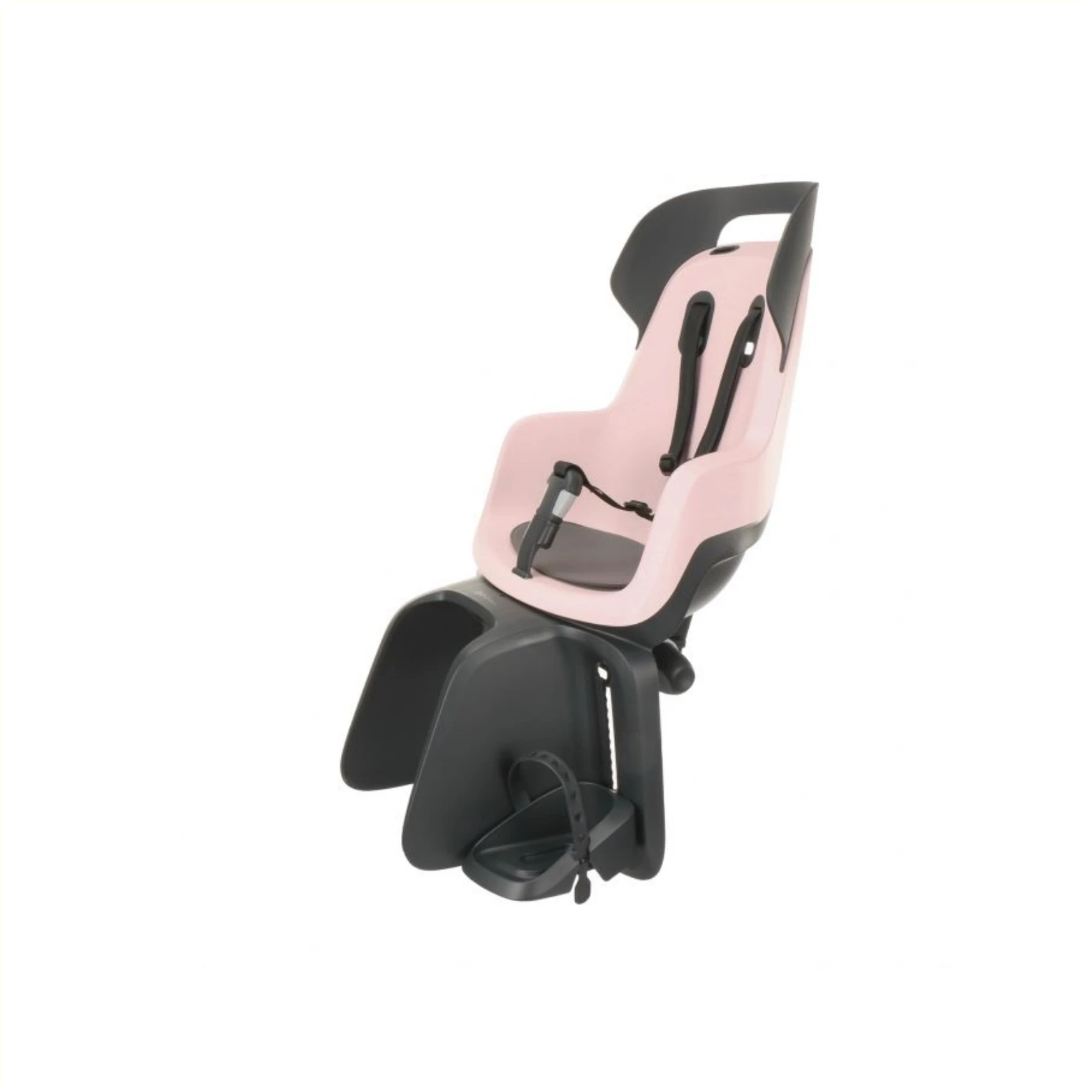 Bobike GO RS Kinderachterzitje met Slaapstand - Cotton Candy Pink, Dragerbevestiging AE-trading