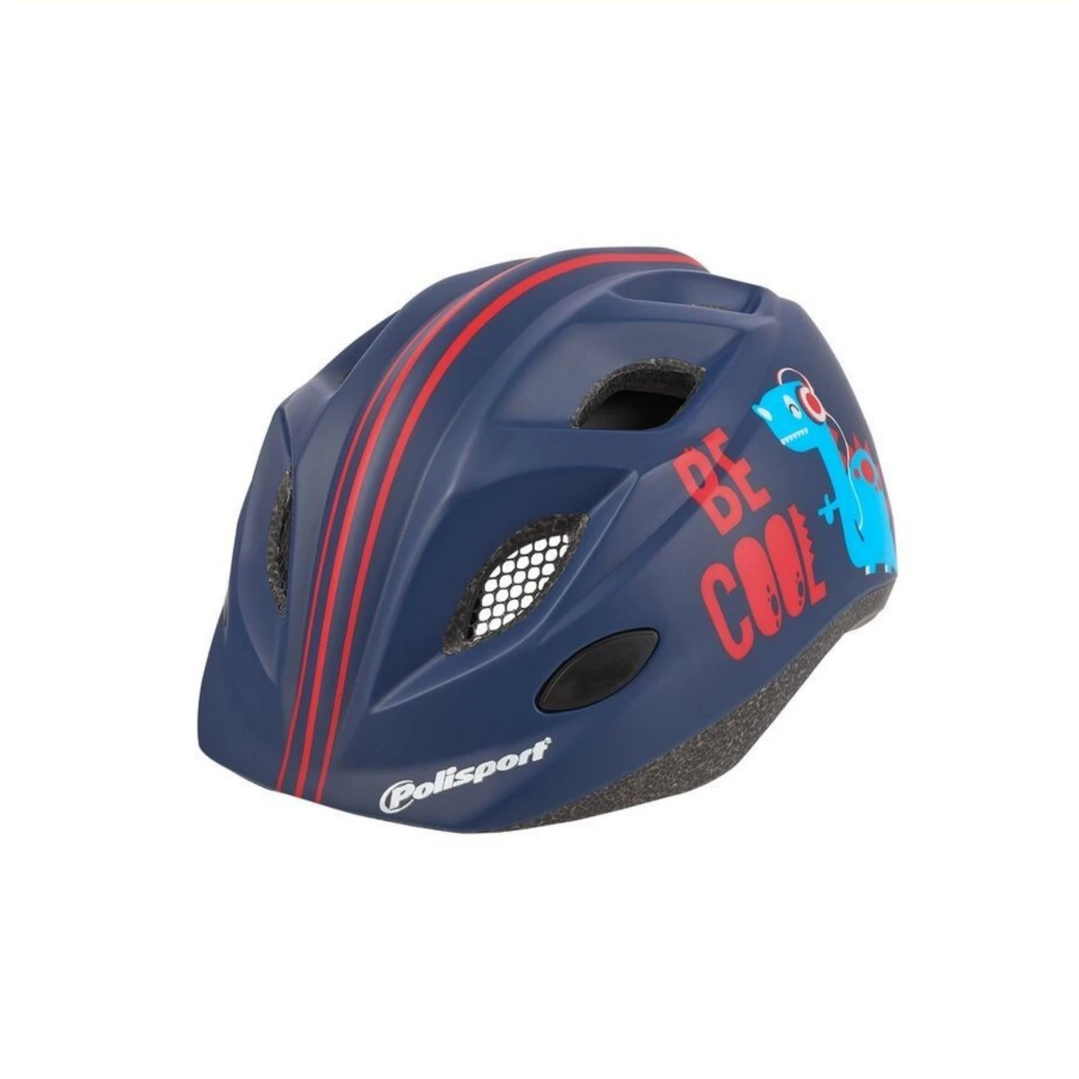 Polisport kinderhelm Be Cool. maat: S (52/56 cm), kleur: Blauw - AE-trading
