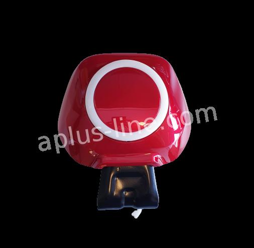 Aplus Rugsteun Met Led Verlichting Glans Rood Passend Op N1 (Op=Op) - AE-trading