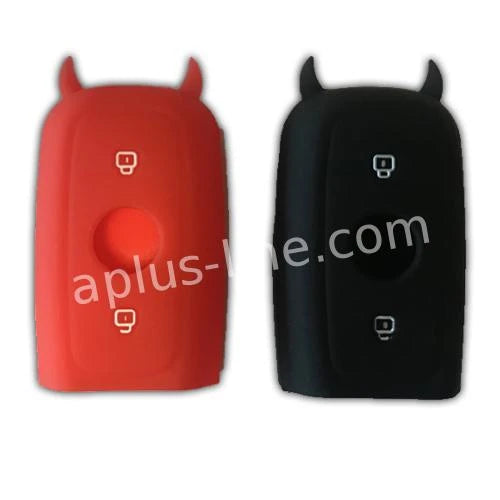 Rubbersleutelhoes Aplus Geschikt Voor Sleutels Van N/M/U Series (Set Rood+Zwart) - AE-trading