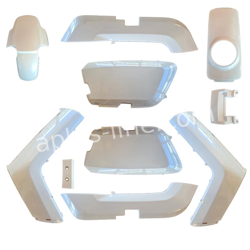 Aplus Plaatset Alle Gespoten Delen Passend Op N1 Glans Wit - AE-trading