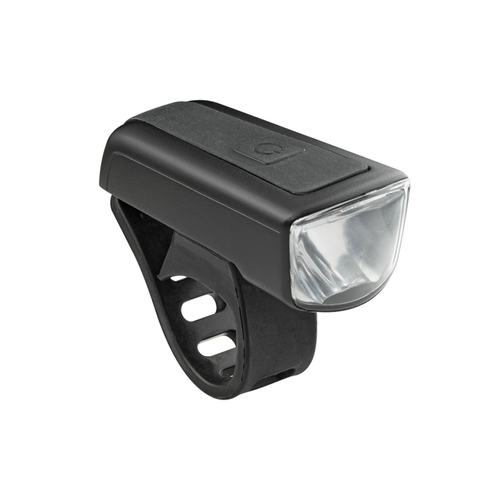 Axa DWN 50 lux LED koplamp met USB oplaadfunctie en rubberen bevestigingsband (hangverpakking) AE-trading