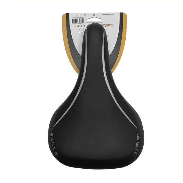 Selle Comfort Zadel Vintage, zonder strop (hangverpakking), lengte 27,5 cm, breedte 17cm - AE-trading