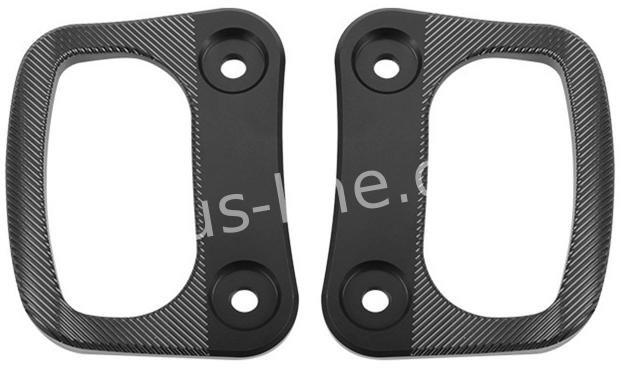 Aplus Handgreep Achterzijde Zwart Passend Op M1 (Uitverkoop Prijs) - AE-trading