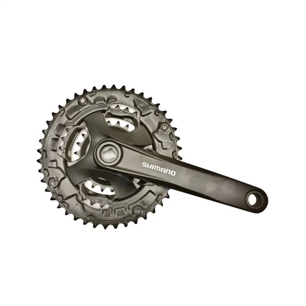 Shimano FC-MT101 Crankstel, 9-speed, 44/32/22T, 175mm, Kettingschermcompatibel -6mm, Werkplaatsverpakking AE-trading