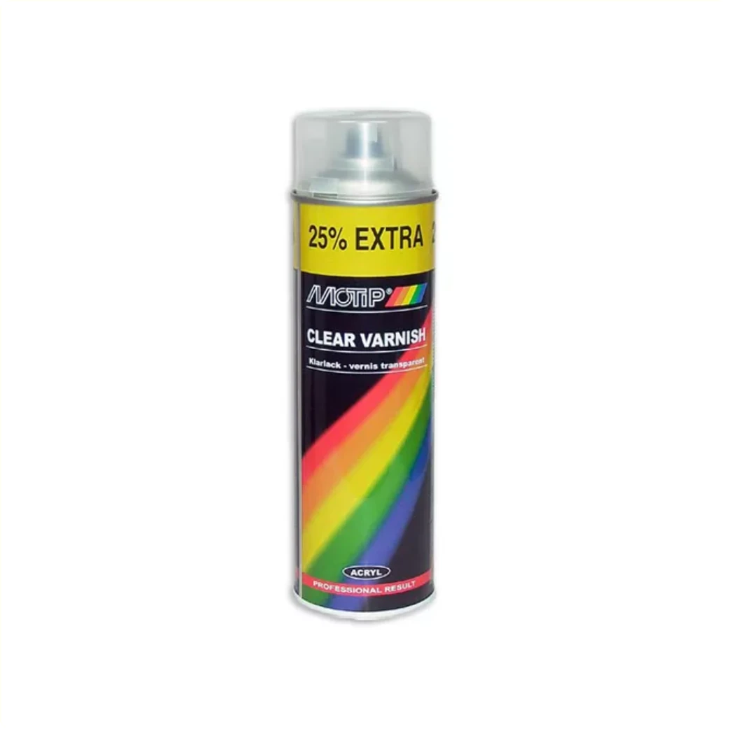 Motip Spuitlak blanke lak mat 500ml - AE-trading