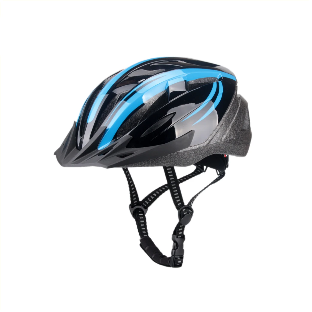 FALKX Fietshelm Maat M 55-58cm Blauw/Zwart – Veiligheid volgens NEN-EN 1078:2012+A1:2012 AE-trading