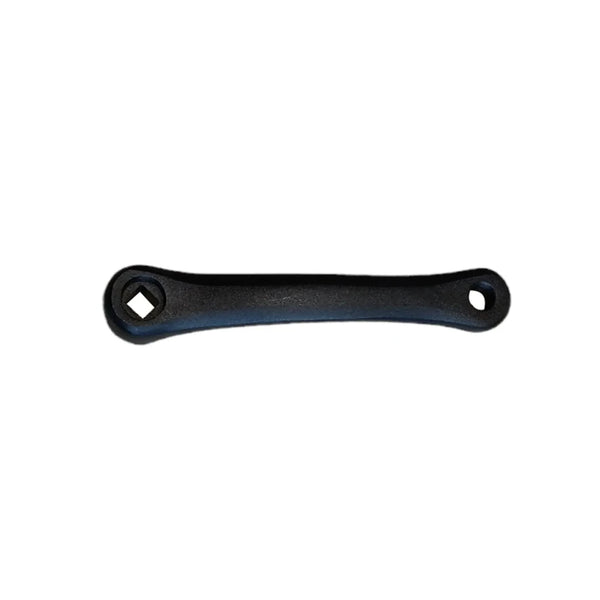 FALKX linker crank, staal, zwart, cranklengte 170mm, spieloos - AE-trading