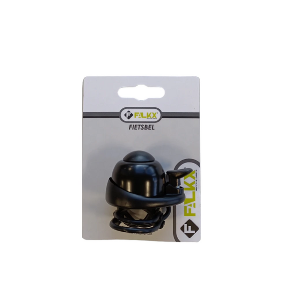 FALKX Metro Uni bel mini zwart met 2 rubber "O" ringen - AE-trading