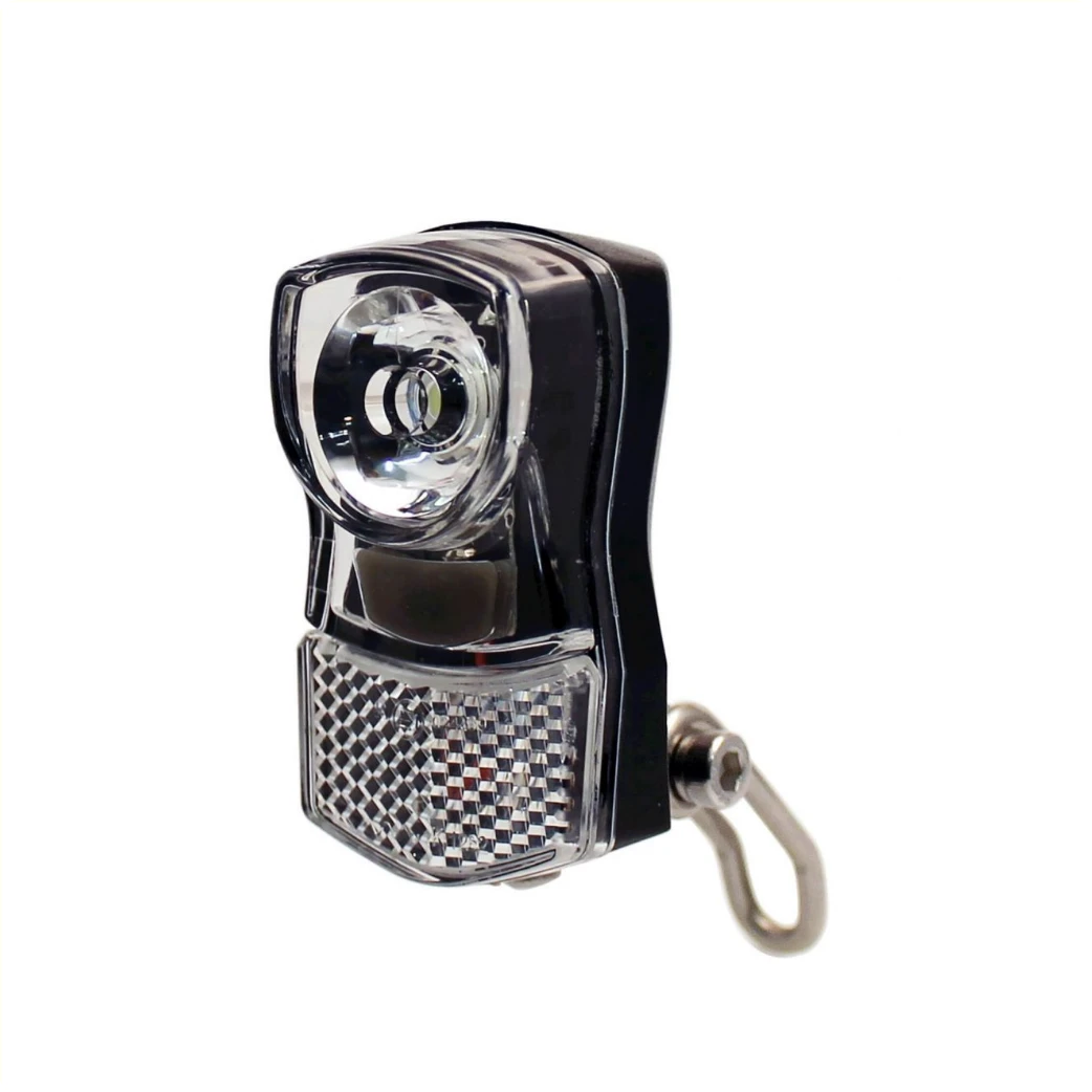 Union LED Fietskoplamp UN-4800 Smoke/Zwart met Batterijen (Werkplaatsverpakking) AE-trading