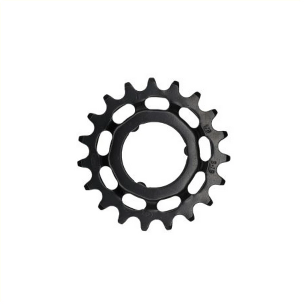 KMC tandwiel 19T Shimano, voor shimano versnellingsnaven. 1/2x1/8. gehard chromly staal, zwart - AE-trading