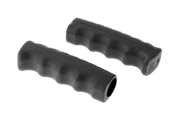 Westphal handvatten 'model Batavus' 110/110mm, zwart met vingernok grip (werkplaatsverpakking) - AE-trading