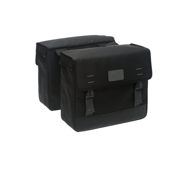 New Looxs Origin Dubbel tas zwart. afmeting:37,5 x 34 x 15,5 cm. inhoud: 39l - AE-trading