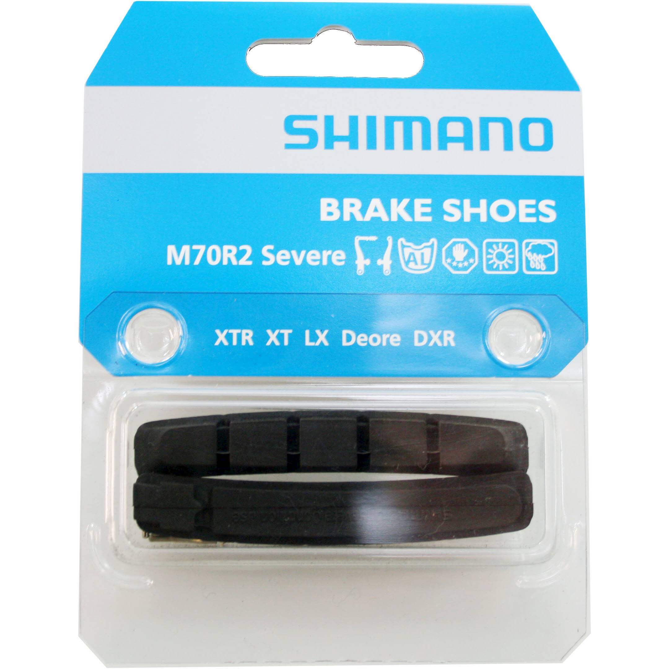 Shimano remblokrubber v-br M70R2 + 1mm - AE-trading
