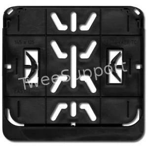 Bromfietskentekenplaathouders Liggend Onbedrukt (Easy Two) - AE-trading