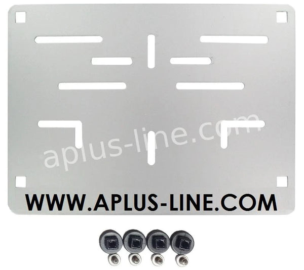 Kentekenplaathouder Motor (Be) Aluminium 16x21 Cm Bedrukt - AE-trading