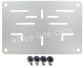 Kentekenplaathouder Motor (Be) Aluminium 16x21 Cm Onbedrukt - AE-trading