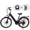 Anroc CS20 Elektrische Stadsfiets - 250W - E-bike - Zwart AE-trading