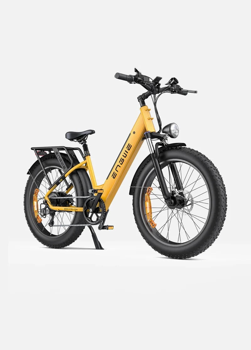 Engwe E26 - Geel Step-Thru Elektrische Fiets E-Bike Fatbike