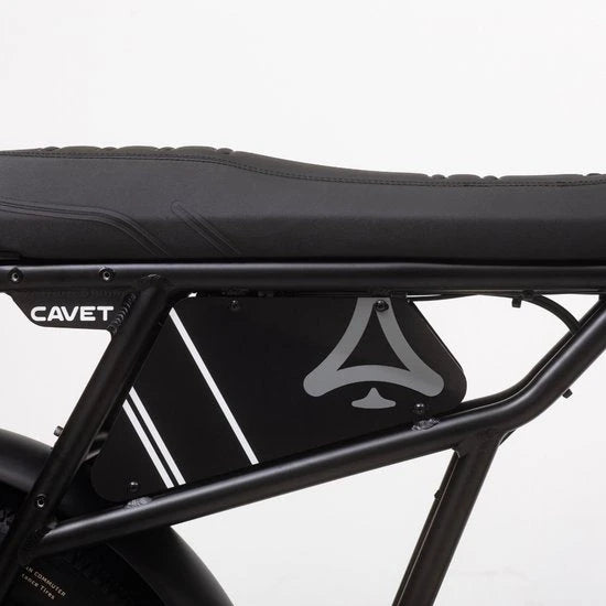 A-Spadz CAVET Air Fatbike - 20 Inch - 250W Motor - 7 Versnellingen - 100 km Actieradius - Hydraulische Schijfremmen - Zwart - AE-trading
