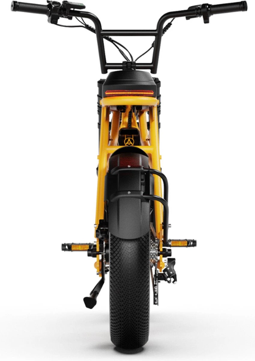 A-Spadz CAVET Air - Fatbike - 20 Inch - 250W Motor - 7 Versnellingen - 100 km Actieradius - Hydraulische Schijfremmen - Geel - AE-trading