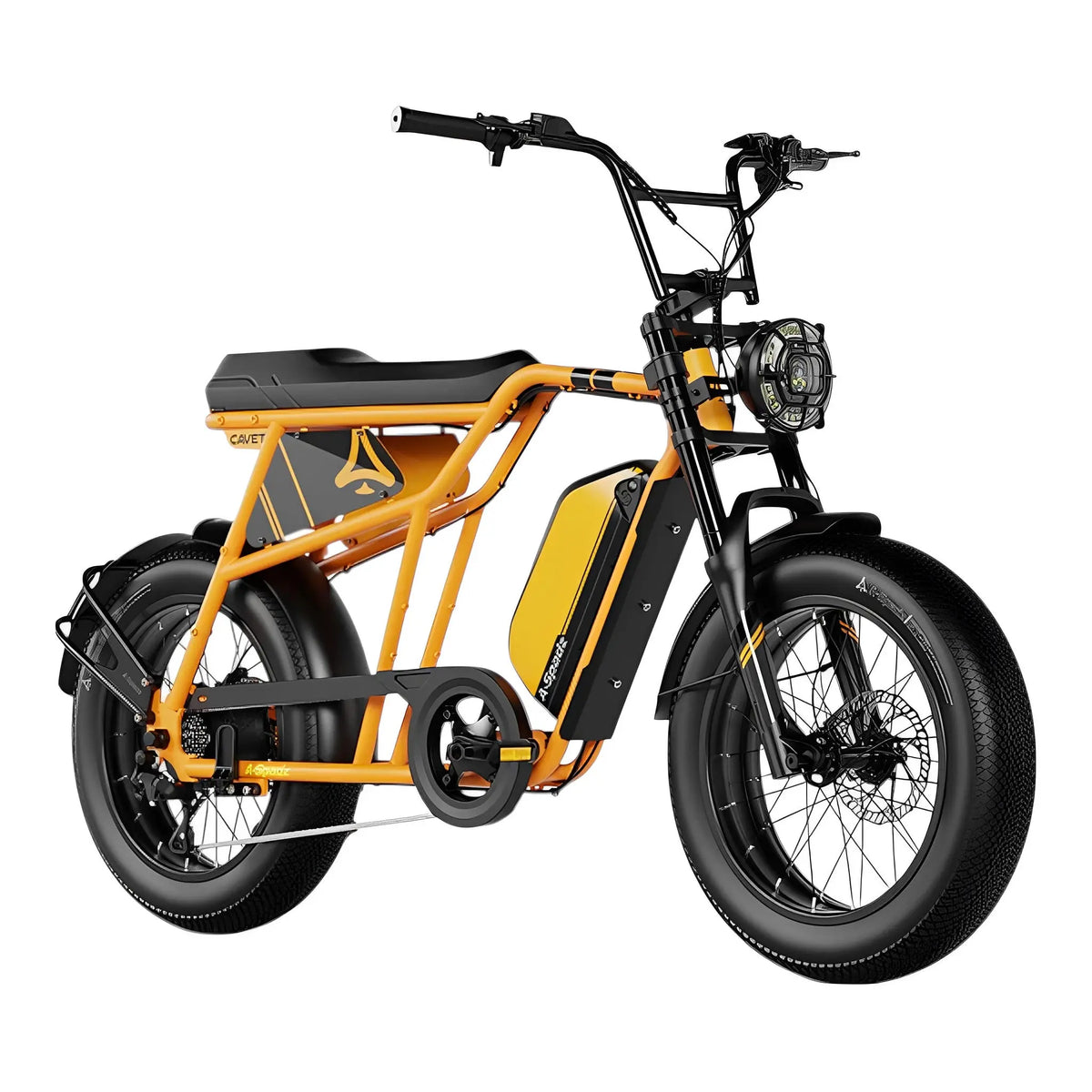 A-Spadz CAVET Air Fatbike – Geel - AE-trading