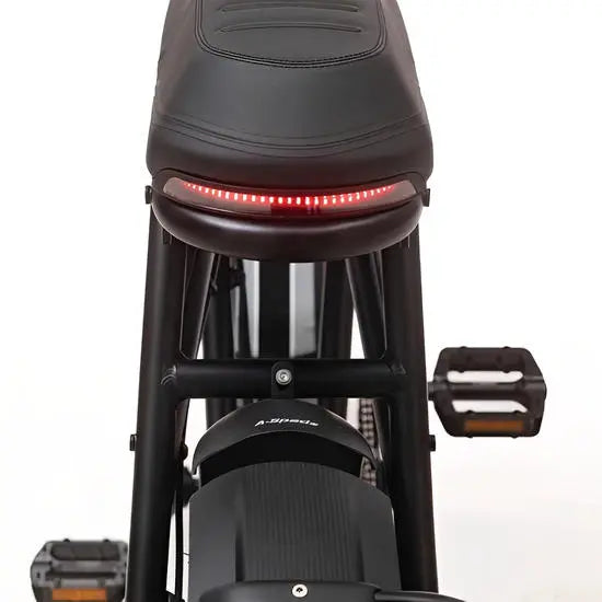 A-Spadz CAVET Air Fatbike - 20 Inch - 250W Motor - 7 Versnellingen - 100 km Actieradius - Hydraulische Schijfremmen - Zwart - AE-trading