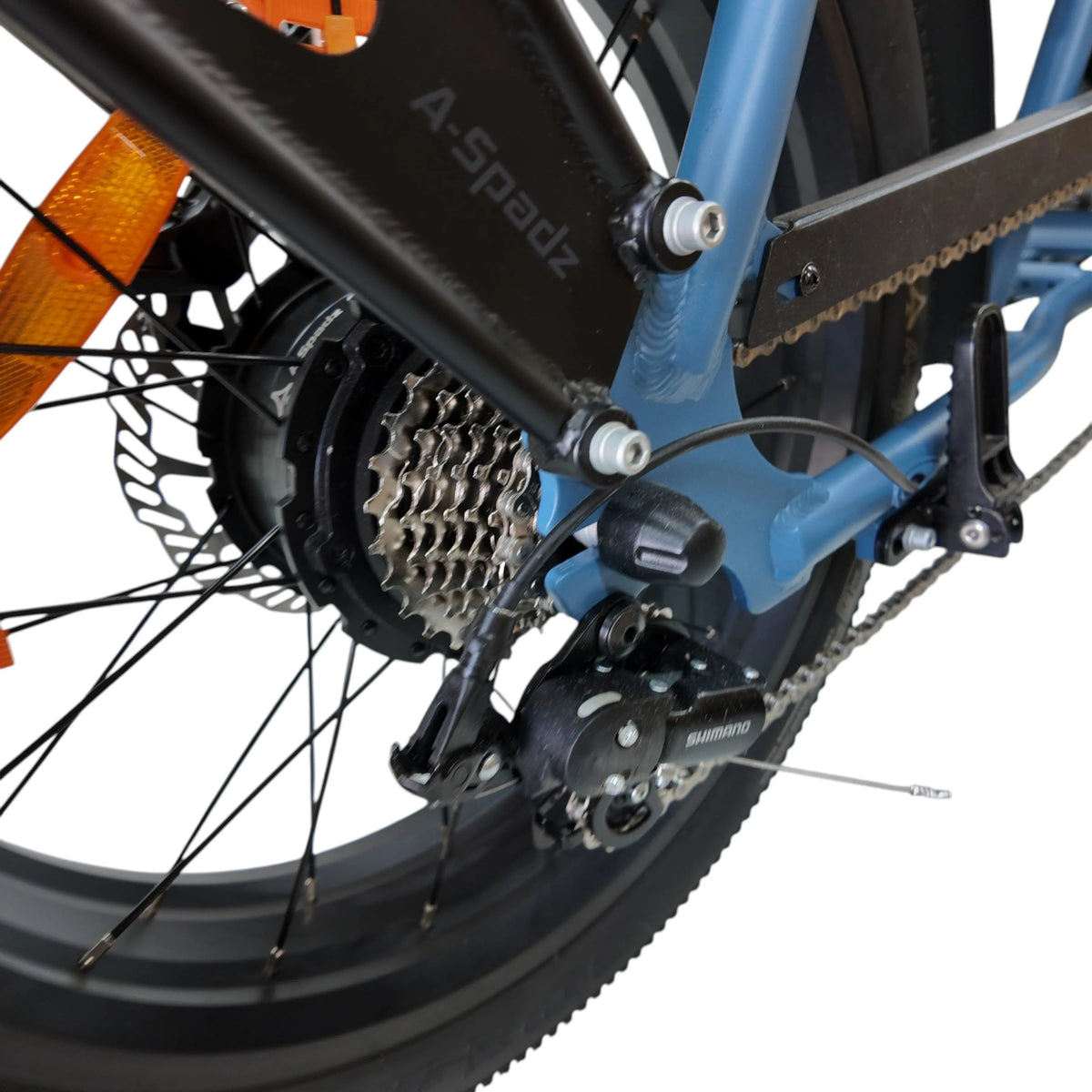 A-Spadz CAVET Air Fatbike – Blauw - AE-trading