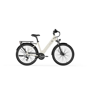 A-Spadz City Air - Elektrische Stadsfiets - Gravel Grijs - 27.5 inch - Accu 486Wh (36V, 13.5Ah) - 250W (35Nm) Ananda Motor - Shimano 7 Versnellingen - Hydraulische Remmen - AE-trading