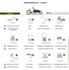 Melia baby/peuter schaal bev.set 5P Urban Arrow bakfiets - AE-trading