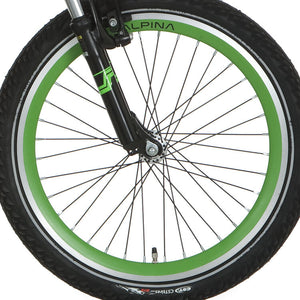 Alpina voorwiel 20 J19DB Trial groen zwarte spk - AE-trading