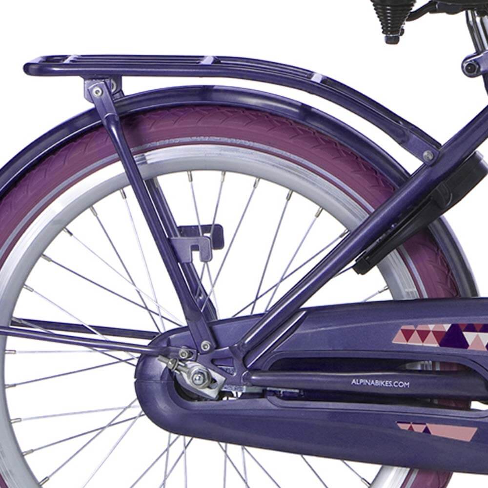 Alpina achterdrager 22 Clubb purple grey - AE-trading