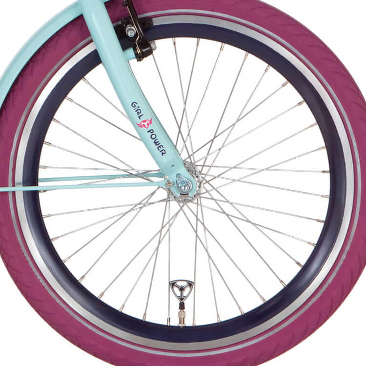 Alpina voorwiel 22 J19DB paars zink spk - AE-trading