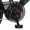Alpina crankstel 33t 114 mat zwart met disc - AE-trading